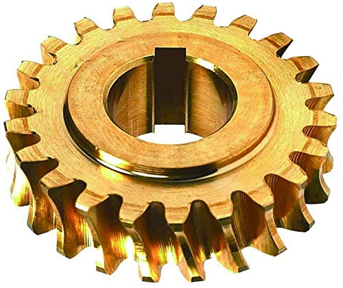 Huthbrother 51405MA Worm Gear & Gasket 51279MA for Craftsman SnowThrower 536886161 6Hp,536886120 5Hp 2 2Duel Stage snowblower-Brass 204167