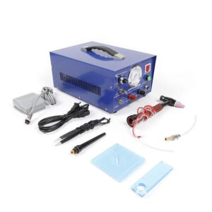 110V 400W High Power Argon Pulse Spot Welder Necklace Bracelet Jewelry Spot Welding Machine for Gold, Silver, Platinum, Palladium, Stainless steel, Titanium