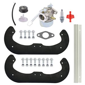 anto 84-1980 paddles and 75-8780 scraper for toro 38175 38170 38171 38172 38173 ccr powerlite snoblowers paddle with carburetor hardware kit