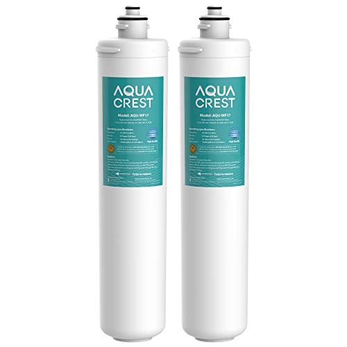 AQUA CREST H-104 19000 Gallons, Replacement Cartridge for Everpure H-104, EV961211, EF-3000, PBS-400, OW200L, 6TO-BW, MR-100, MR-225, EV9262-71, EF9857-00, 0.5 Micron, Pakc of 2