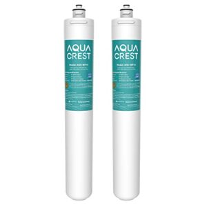 aqua crest i2000 2 under sink water filter, 26k gallons, replacement cartridge for everpure i2000, mc2, eso7, mh2, ev9612-22, ev9612-56, ev9607-25, ev9613-21, nsf/ansi 42 certified, pack of 2