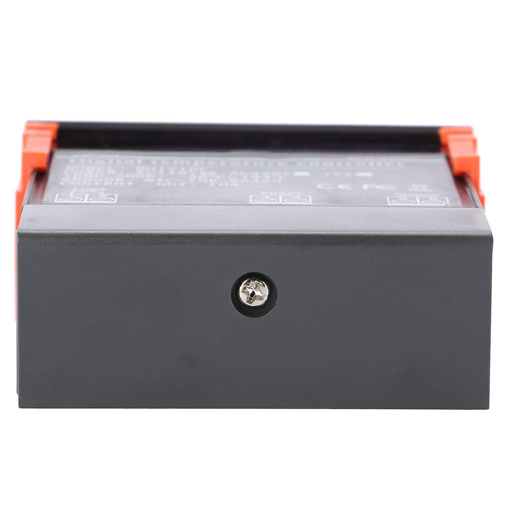 Digital Temperature Controller, Thermostat Fahrenheit Sensor MH1210F Digital Temperature Control Controller Thermostat 58~194℉ Fahrenheit Sensor AC110V