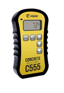 wagner meters c555 concrete pinless moisture meter with backlight