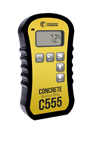 Wagner Meters C555 Concrete Pinless Moisture Meter with Backlight