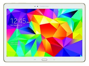 samsung galaxy tab s 10.5 lte tablet, 16gb, wifi + verizon - dazzling white (renewed)