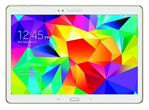 Samsung Galaxy Tab S 10.5 LTE Tablet, 16GB, WIFI + Verizon - Dazzling White (Renewed)