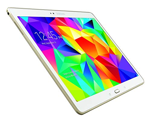 Samsung Galaxy Tab S 10.5 LTE Tablet, 16GB, WIFI + Verizon - Dazzling White (Renewed)