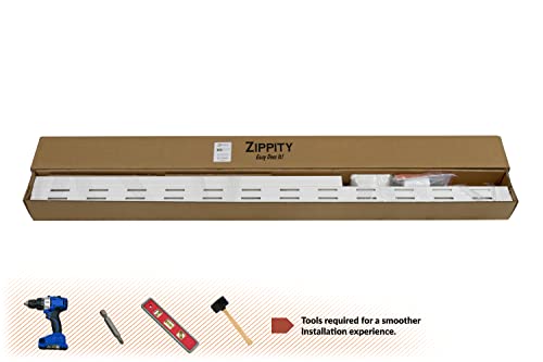 Zippity Outdoor Products ZP19041 No Dig All American Fence, White