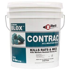 contrac blox rodenticide - 1 pail (18 lb.)