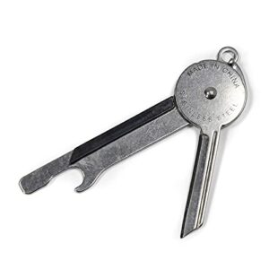 asr outdoor multi-function key chain knife tool