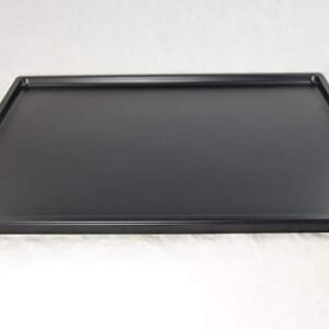 Japanese Black Plastic Humidity/Drip Tray for Bonsai Tree and Indoor Plant - 16"x 11.75"x 0.75"