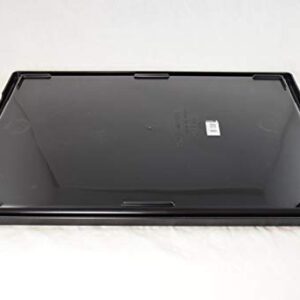 Japanese Black Plastic Humidity/Drip Tray for Bonsai Tree and Indoor Plant - 16"x 11.75"x 0.75"