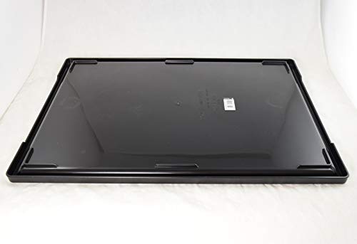 Japanese Black Plastic Humidity/Drip Tray for Bonsai Tree and Indoor Plant - 16"x 11.75"x 0.75"