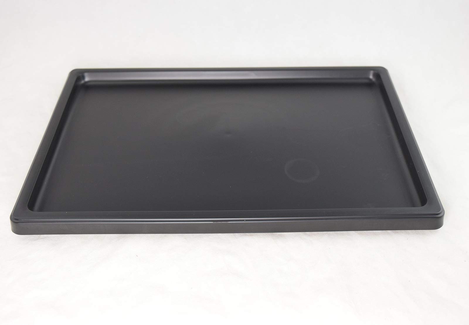 Japanese Black Plastic Humidity/Drip Tray for Bonsai Tree 10.75"x 7.75"x 0.75"