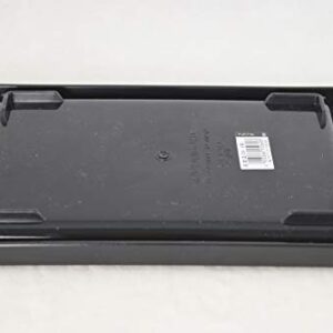 Japanese Black Plastic Humidity/Drip Tray for Bonsai Tree 8.5"x 6"x 0.75"