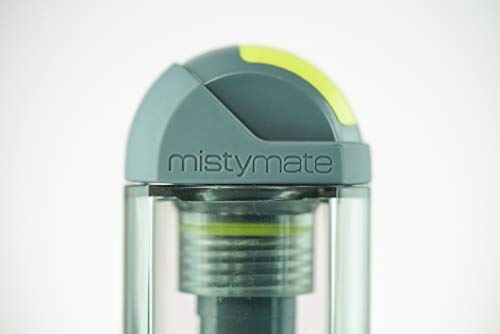 MISTY MATE 11033 MISTPRO 3 The Original Eco-Friendly Portable Personal Mister. Create Your Climate, Carbon Grey, 3 Fluid Ounces