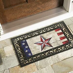 Evergreen Sassafras Bundle - Set of 5 Holidays Interchangeable Entrance Doormats | Indoor and Outdoor |22-in x 10-in doormats and 30-in x 18-in Tray | Non-Slip Backing | Low Profile | Home Décor