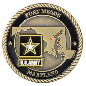 United States Army Fort Meade Maryland Challenge Coin