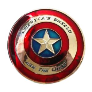 usn navy ask the chief pride commemorative coin - red blue silver - honoring service and heroes