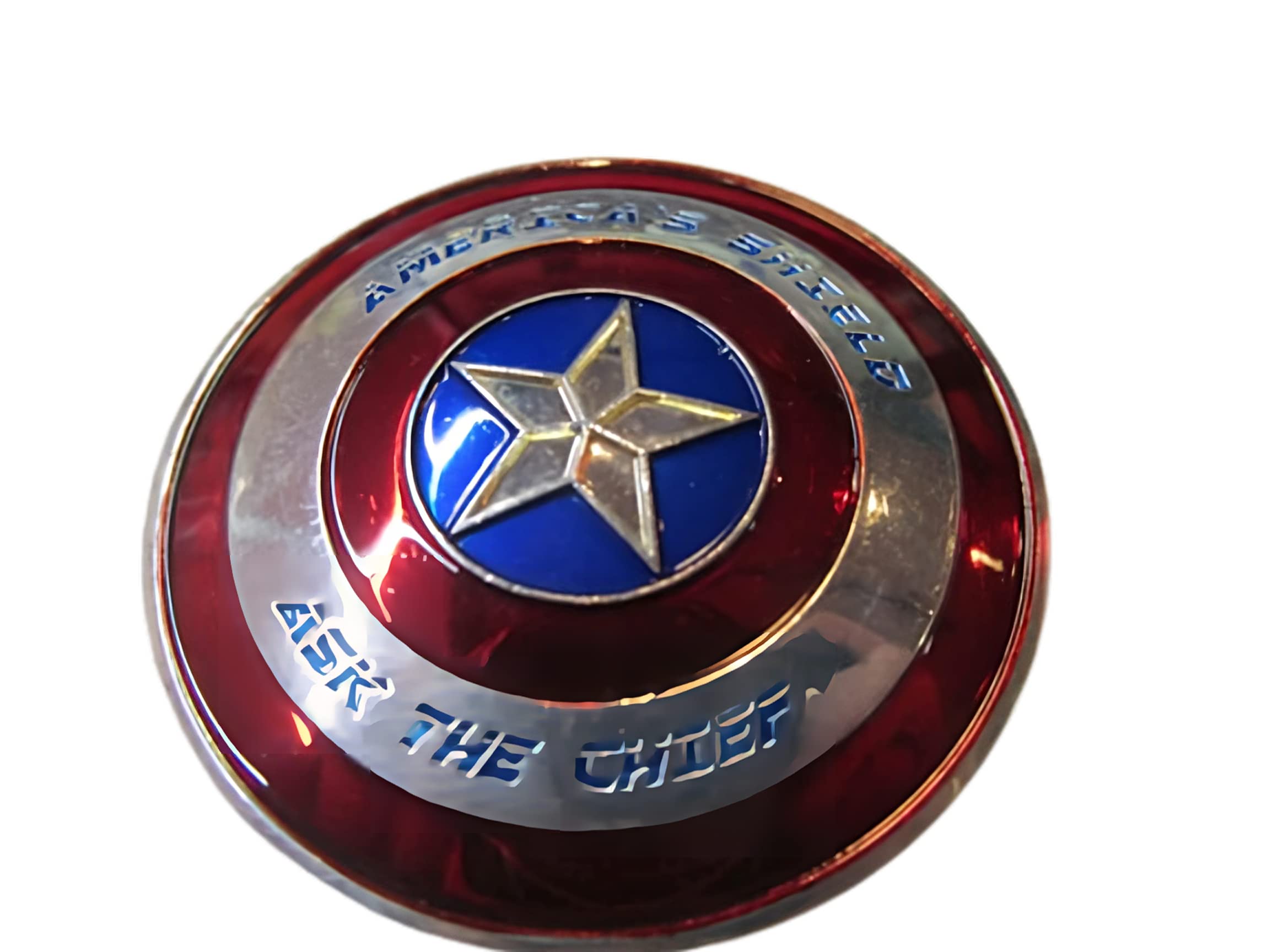 USN Navy Ask the Chief PRIDE Commemorative Coin - Red Blue Silver - Honoring Service and Heroes