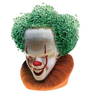 Chia Pet IT Pennywise with Seed Pack, Decorative Pottery Planter, Easy to Do and Fun to Grow, Novelty Gift, Perfect for Any Occasion