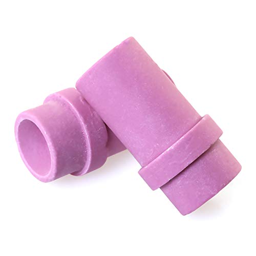 Magic&shell Ceramic Sandblast Nozzle 10PCS Air Sandblaster Tips For Pneumatic Blasting 5mm and 6mm Inner Diameter