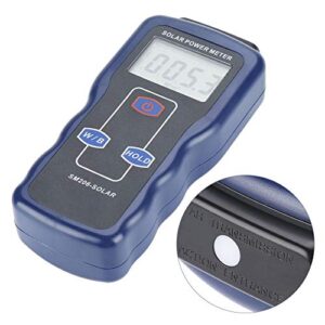 Digital Solar Power Meter, Digital Solar Energy Meter Sun Light Energy Measuring Tester SM206 Sun Light Radiation Testing Instrument Digital High Precision