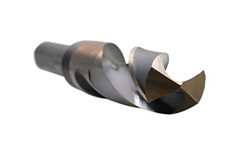 Accusize Industrial Tools 3/4'' ANSI M35(H.S.S. + 5% Cobalt) S and D Drill, 1/2'' Shank, 135 Degree Split Point, 0412-0034