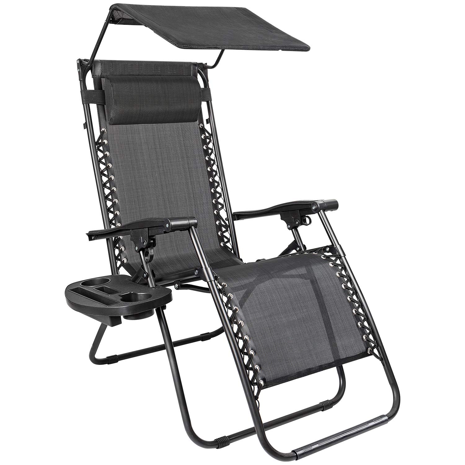 Devoko Patio Zero Gravity Chair Outdoor Recliner Lounge Chair with W