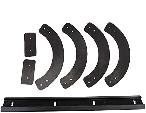 HAKATOP 753-04472 Snowblower Paddles 731-1033 Scraper Bar Kit Fits 21" MTD Craftsman 735-04032 735-04033 Snowthrowers