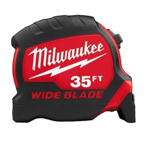milwaukee 35 ft. wide blade premium tape measure (48-22-0235)