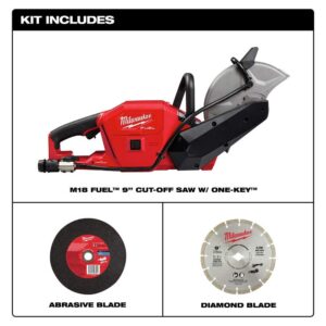 Milwaukee 2786-20 M18 FUEL Lithium-Ion 9 in. Cut-Off Saw w/ONE-KEY (Tool Only)