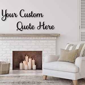 Custom Wood Word Signs, Phrase & Custom Quotes for wall decor, Do it yourself projects