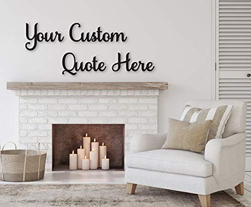 Custom Wood Word Signs, Phrase & Custom Quotes for wall decor, Do it yourself projects