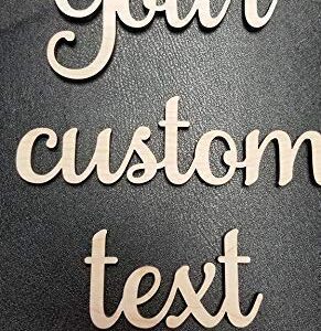 Custom Wood Word Signs, Phrase & Custom Quotes for wall decor, Do it yourself projects