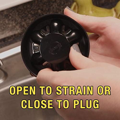 Danco 10983 Sinktacular, Kitchen Sink Strainer & Stopper, Prevent Clogs & Odors, Fill Sink & Protect Garbage Disposal