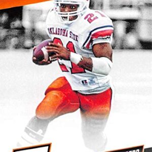 2019 Panini National Convention Silver Pack Set College MultiSport #BS Barry Sanders Oklahoma State Cowboys Official Sports Trading Card From Panini America