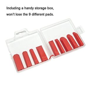 ORXPLUS TOOLS 10pcs Caulking Tool Kit Silicone Finishing Tool for Tight Areas Bathroom Kitchen Window Sink