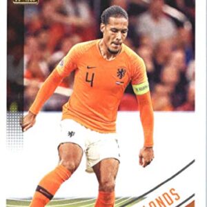 2018-19 Panini Donruss Soccer #156 Virgil van Dijk Netherlands Official Panini 2018-2019 Futbol RC Card