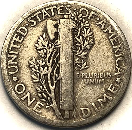 1942 P Mercury Silver Dime Seller Fine