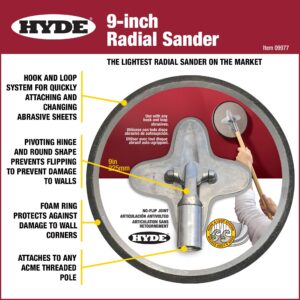 Hyde 09977 Radial Sander