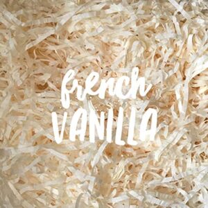french vanilla cream shredded tissue paper shred hamper gift box basket filler fill wedding bridal showergifts 200g