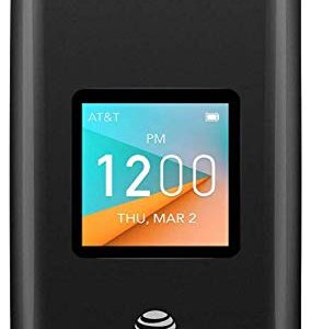 Cingular Flip 2 AT&T Prepaid GoPhone 4g LTE 4GB Flip Phone (Black) (4 GB)