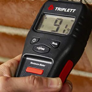 Triplett MS100 Pin Moisture Meter for Wood and Building Materials with Audible Indicator