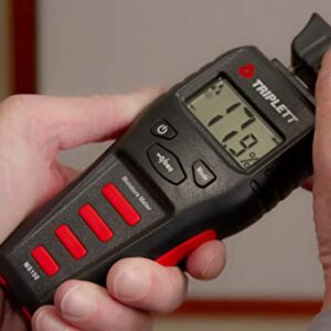 Triplett MS100 Pin Moisture Meter for Wood and Building Materials with Audible Indicator