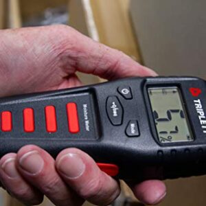 Triplett MS100 Pin Moisture Meter for Wood and Building Materials with Audible Indicator