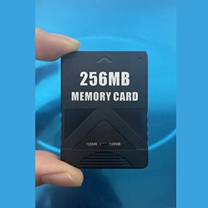 TPFOON 256MB Memory Card for Playstation 2, High Speed Game Memory Card Compatible with PS2