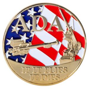 united states army air defense artillery challenge coin