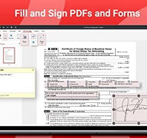 PDF Extra Lifetime - Professional PDF Editor – Edit, Protect, Annotate, Fill and Sign PDFs - 1 Windows PC/ 1 User / Lifetime license