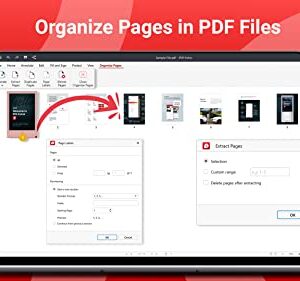 PDF Extra Lifetime - Professional PDF Editor – Edit, Protect, Annotate, Fill and Sign PDFs - 1 Windows PC/ 1 User / Lifetime license